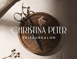 经典，温暖，优雅！Christina Peter美发沙龙品牌设计16图库网精选