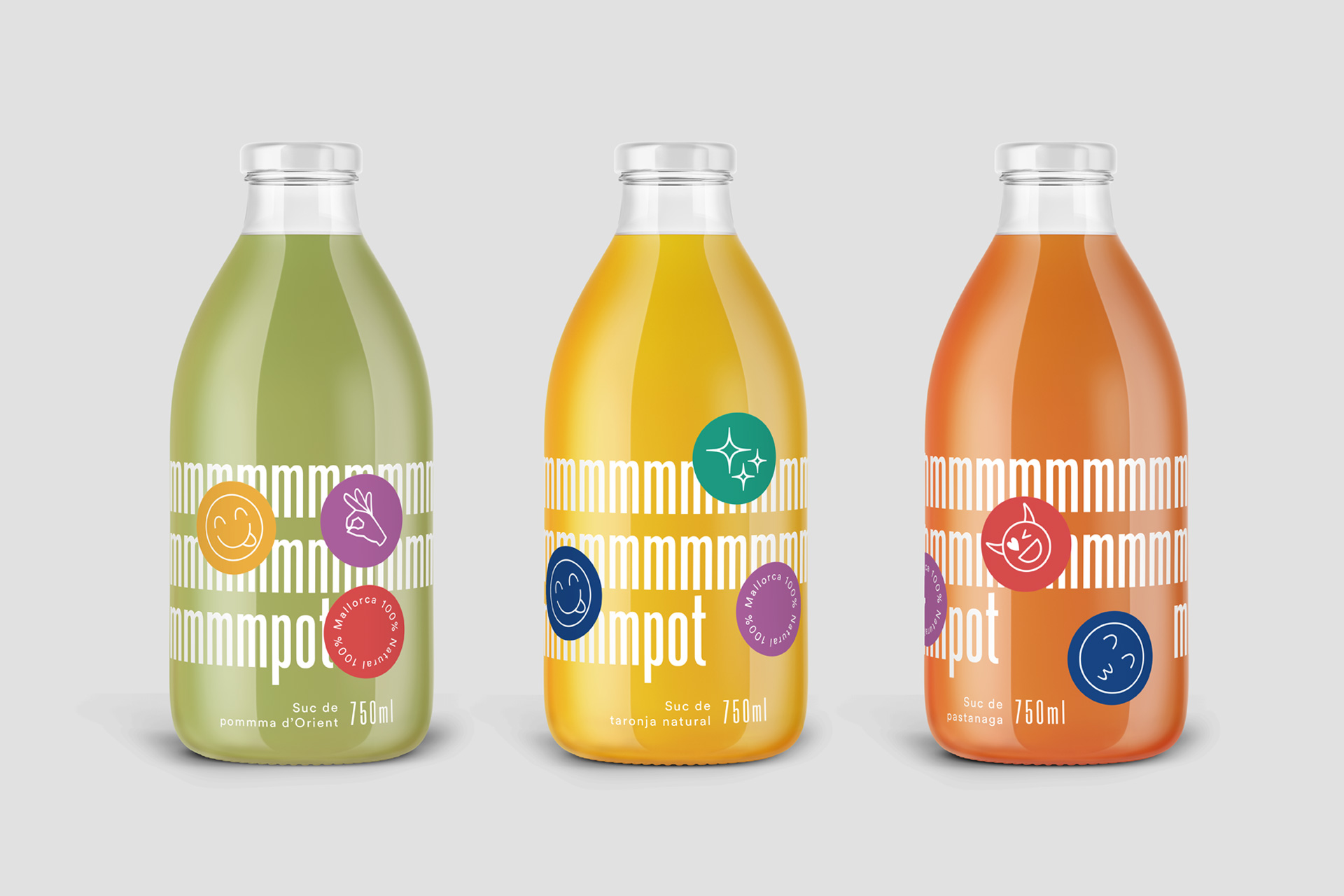 mmmpot果汁和果酱包装设计