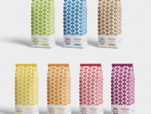 Finmel面粉概念包装设计素材中国网精选