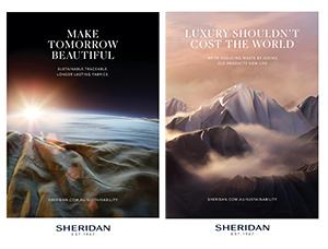 让明天更美好！Sheridan家纺广告素材中国网精选