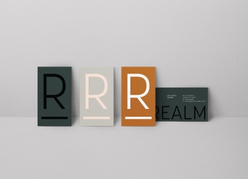 Realm房地产研究机构品牌形象设计16图库网精选