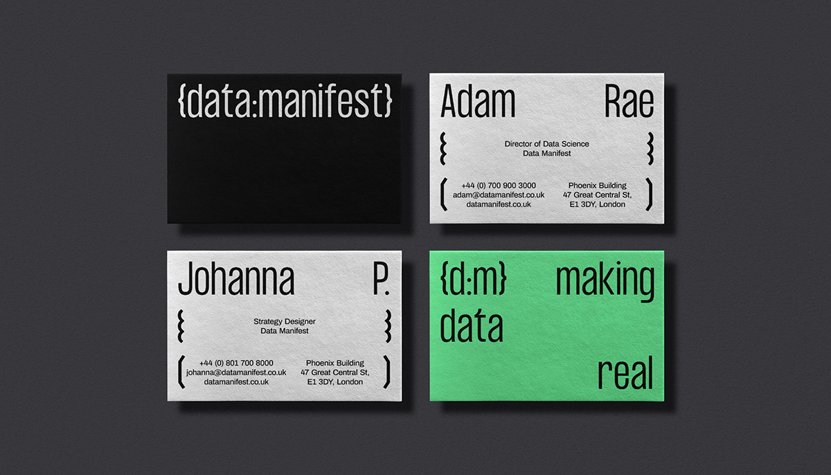 数据科学咨询公司Data Manifest品牌视觉设计