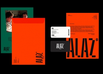 Alaz电影制作公司品牌VI设计素材中国网精选