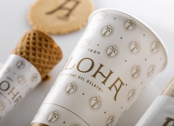 Aloha冰淇淋品牌视觉形象设计普贤居素材网精选