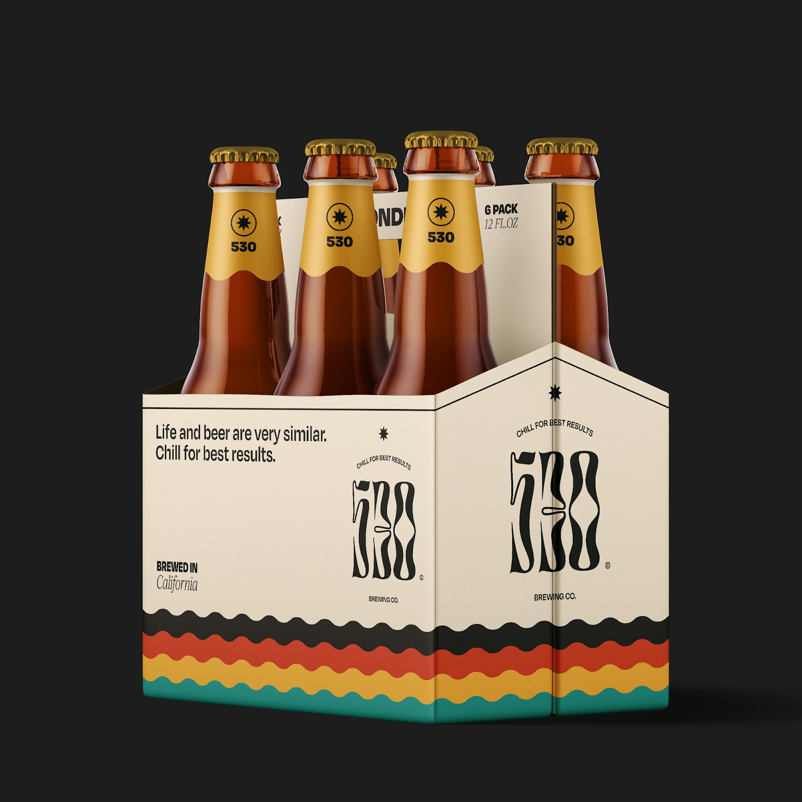 530精酿啤酒包装设计