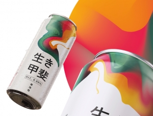 日本Ikigai发泡酒包装设计普贤居素材网精选
