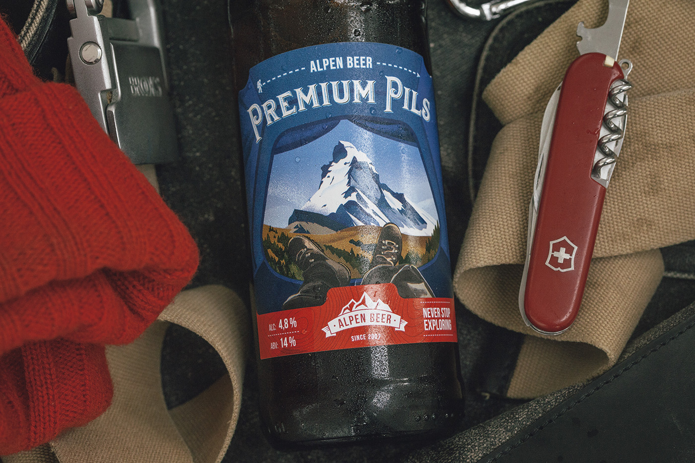 Alpen啤酒包装设计