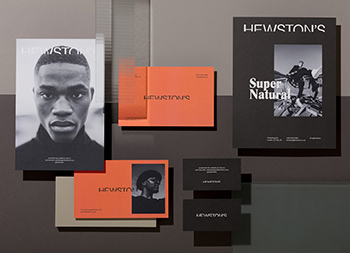 伦敦HEWSTON理发店品牌视觉设计16图库网精选