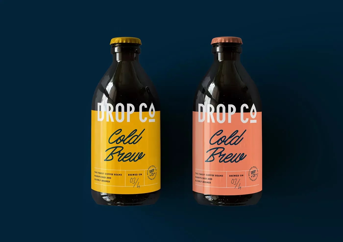 Drop Co.咖啡品牌识别设计