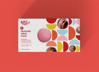 Bare＆Deft食品硅胶模具包装设计16图库网精选