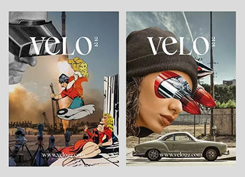 Velo22饮吧品牌视觉设计素材中国网精选