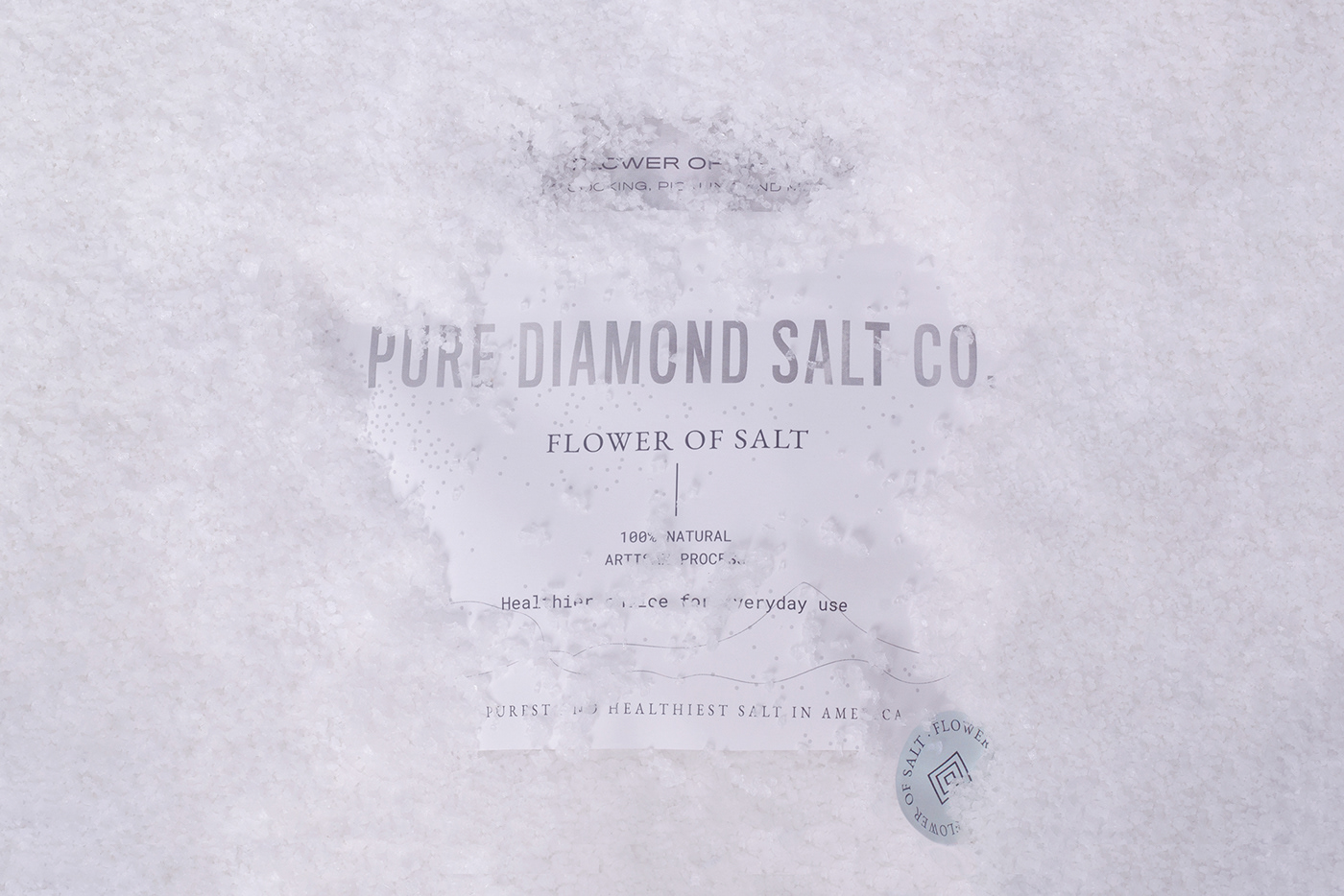Pure Diamond Salt Co盐品牌包装设计