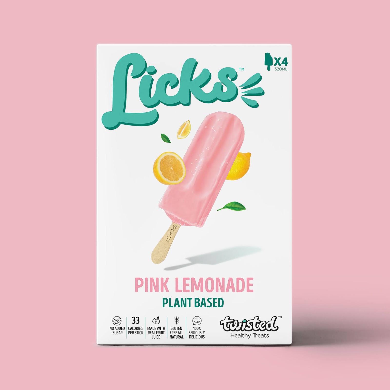 极简，纯色的视觉冲击！Licks冰棒包装设计