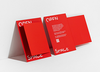 艺术展览组织Open Space品牌视觉设计16设计网精选