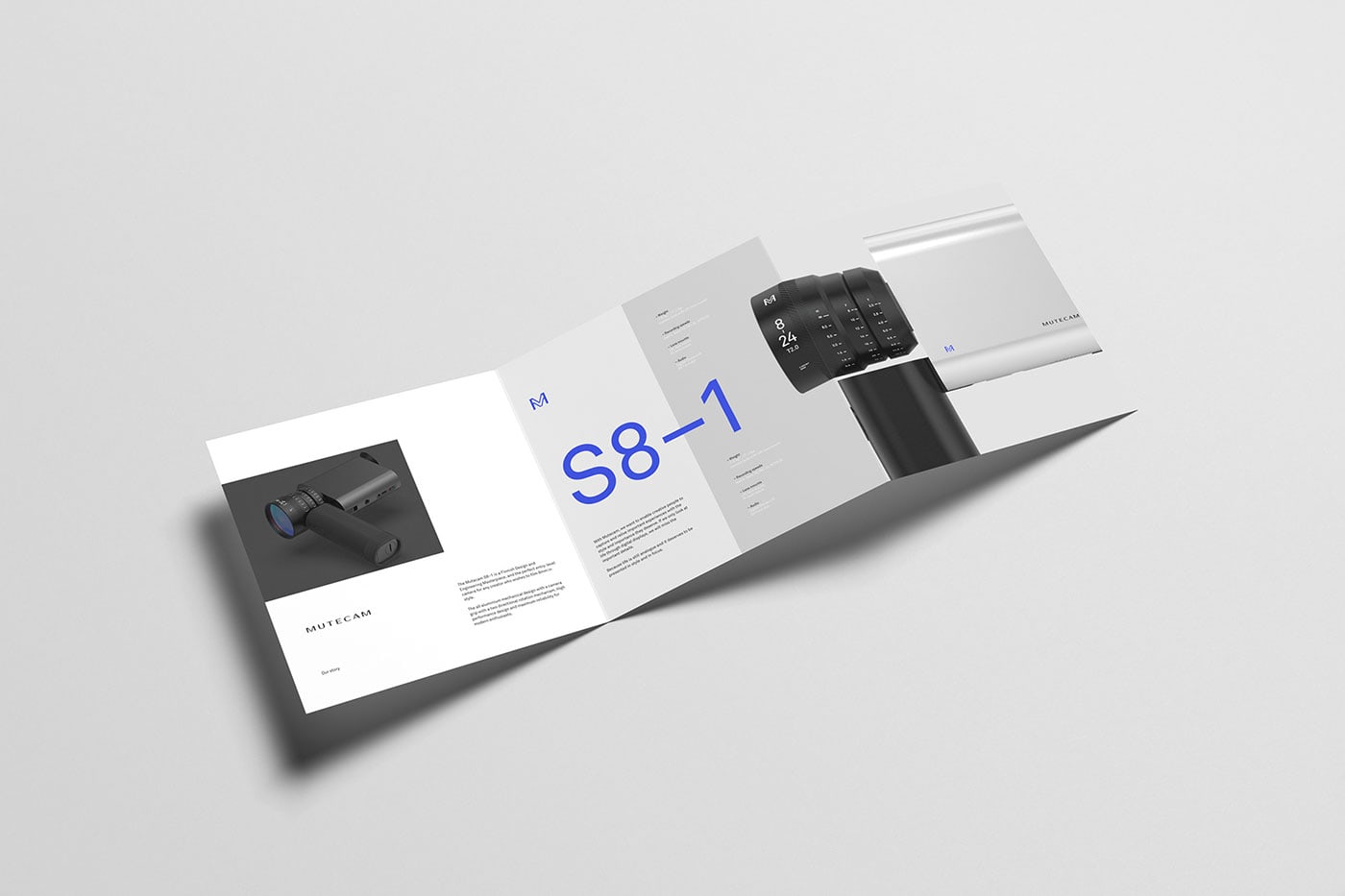Mutecam S8–1摄像机品牌和包装设计