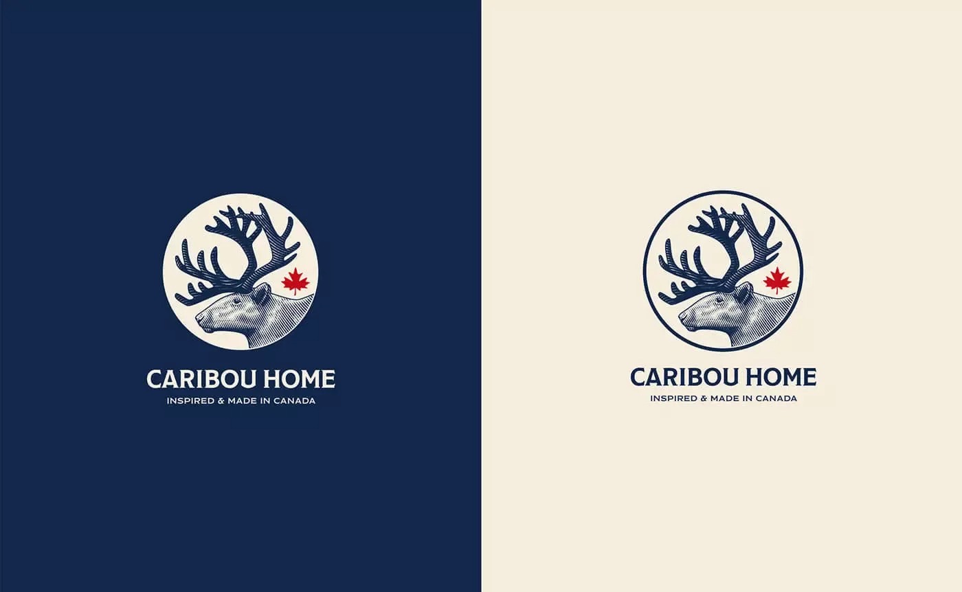 在线商店Caribou Home品牌形象设计