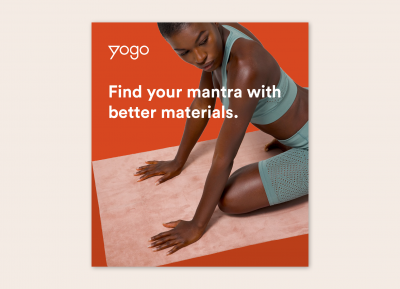 YOGO瑜伽垫品牌视觉设计普贤居素材网精选