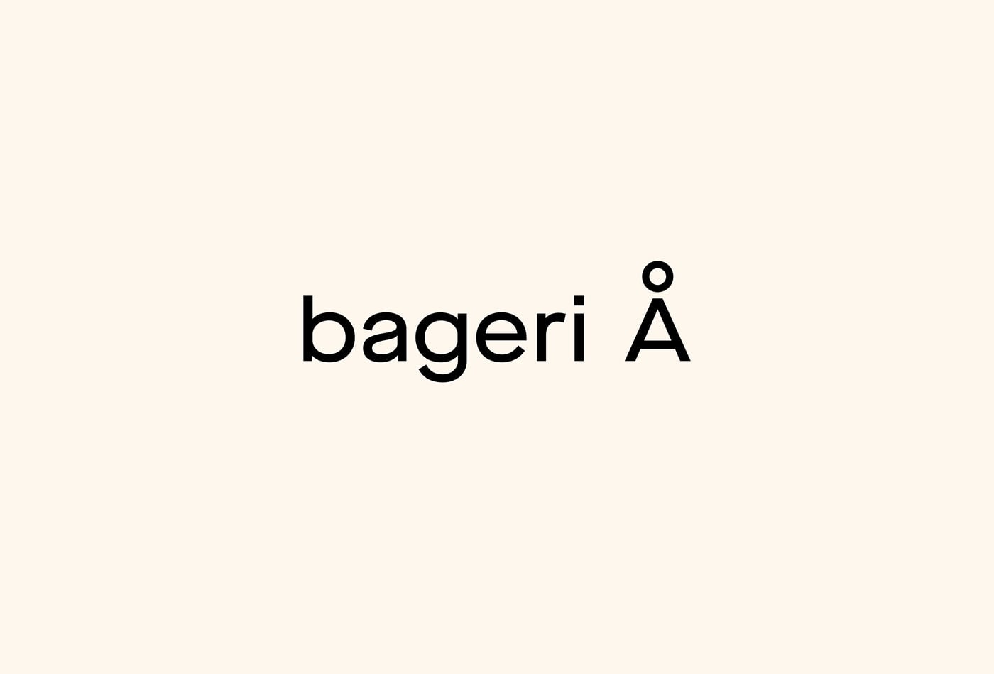 线条的魅力！BageriÅ面包房品牌视觉设计