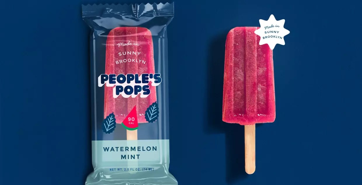 People's Pops冰棒品牌和包装设计