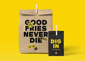 只卖薯条！外卖品牌FryGuy视觉形象设计16设计网精选