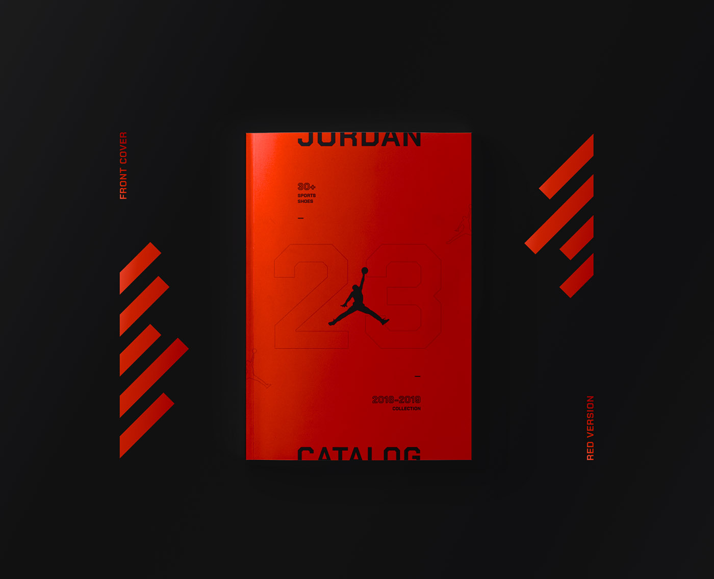 Jordan乔丹运动目录画册设计