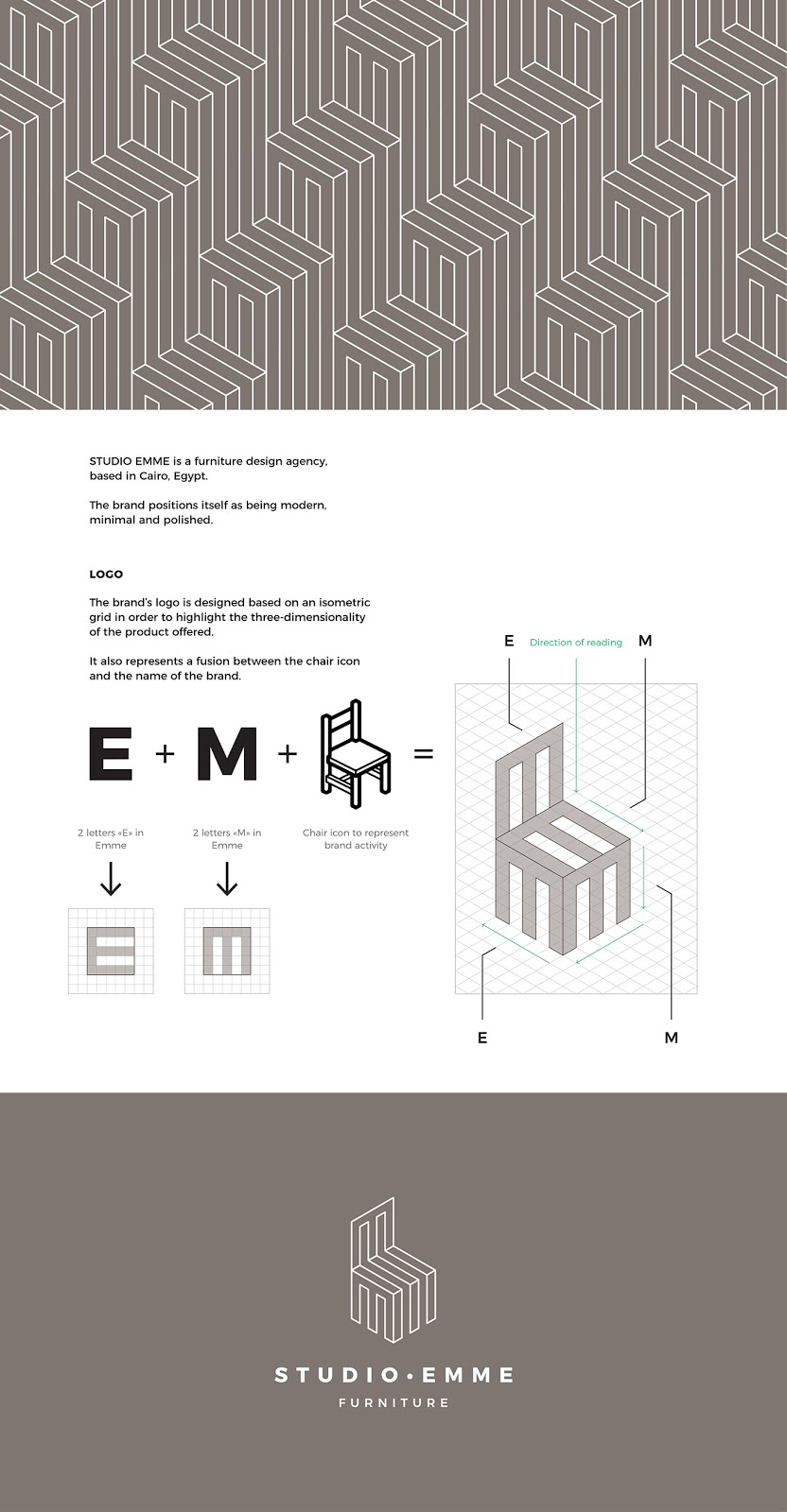 家具设计公司Studio Emme品牌形象设计