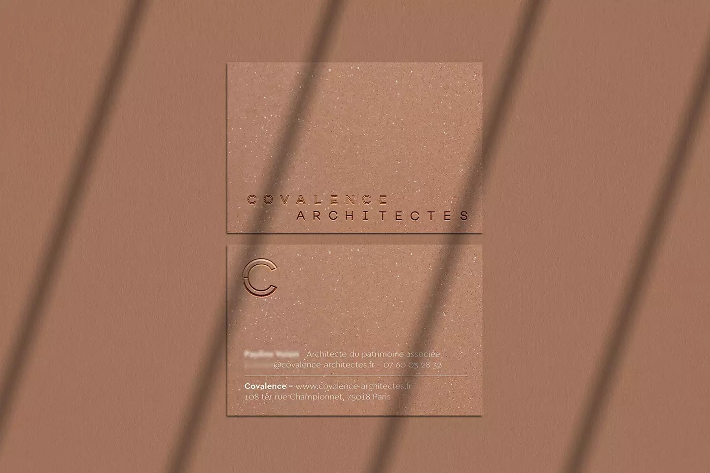 Covalence Architectes建筑事务所品牌视觉设计