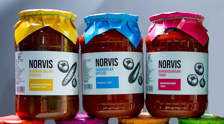 Norvis腌菜罐包装设计