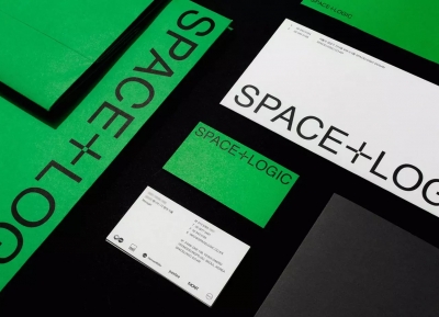 模块化家具Spacelogic品牌形象设计普贤居素材网精选