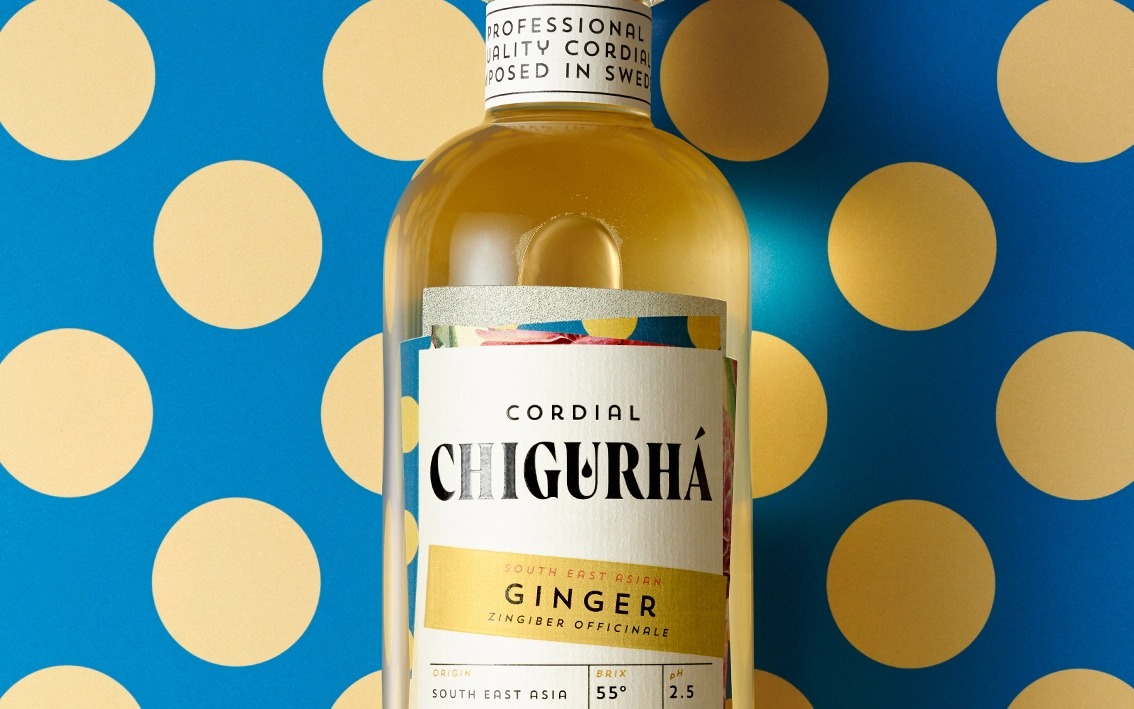 拼贴式标签！Chigurhá甜酒包装设计