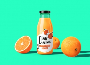 Clean Cravings果汁包装设计16图库网精选