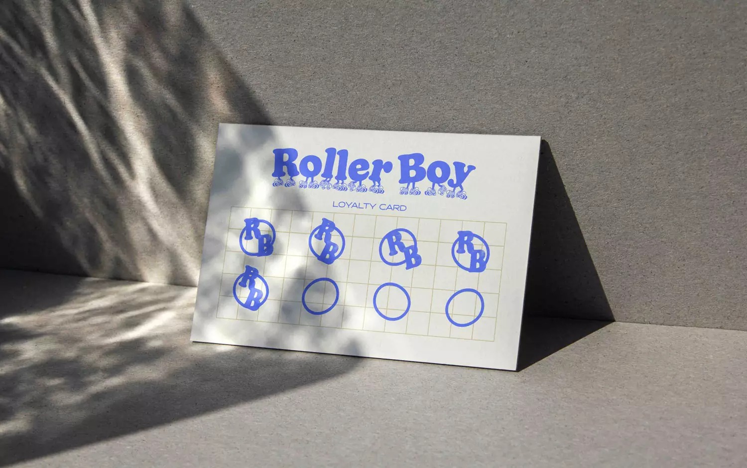 复古风格的Roller Boy餐厅品牌设计