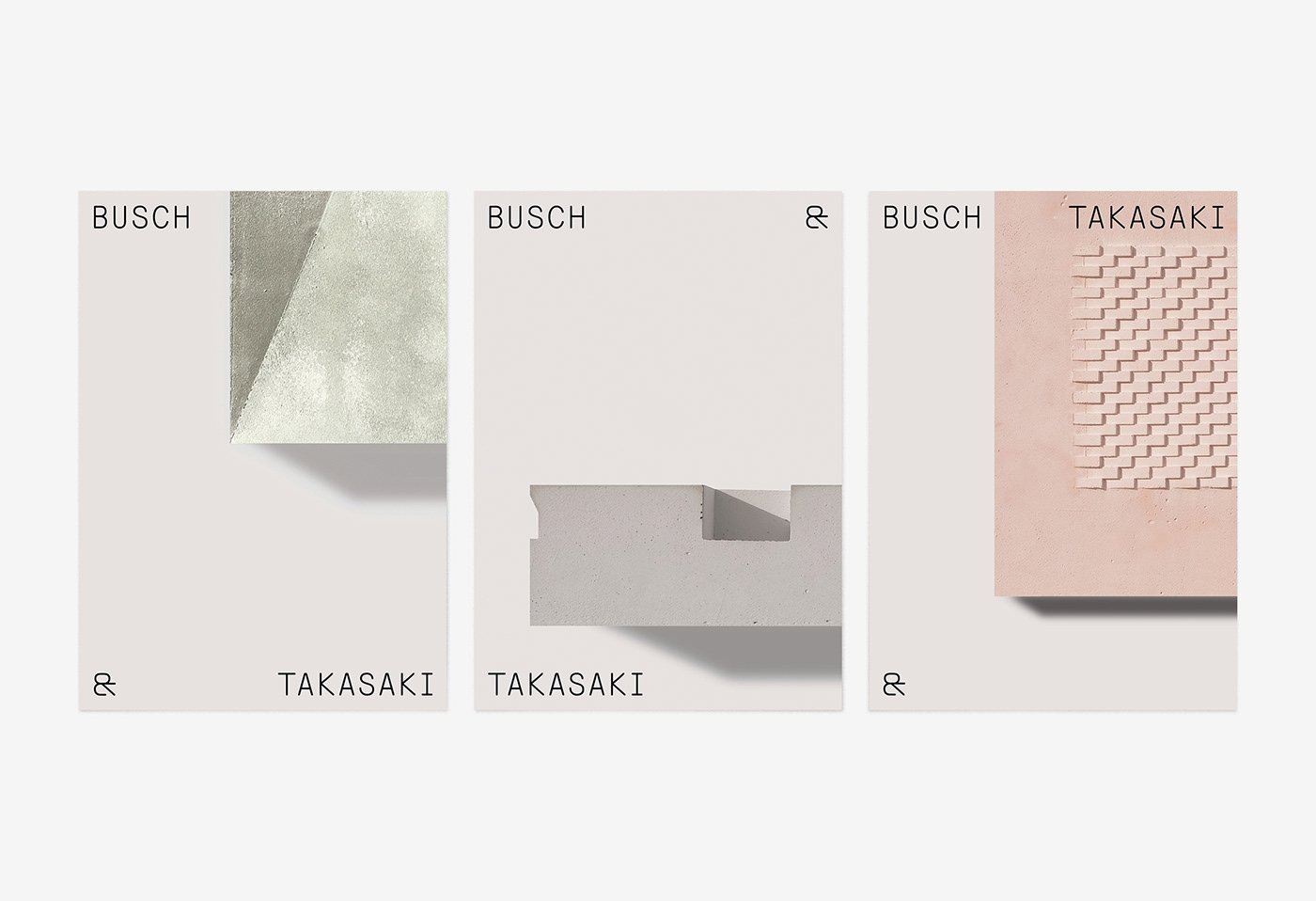 柏林Busch & Takasaki Architects建筑事务所视觉识别设计
