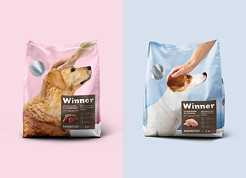 Winner宠物食品包装设计素材中国网精选