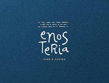 Enosteria餐厅品牌视觉设计16设计网精选