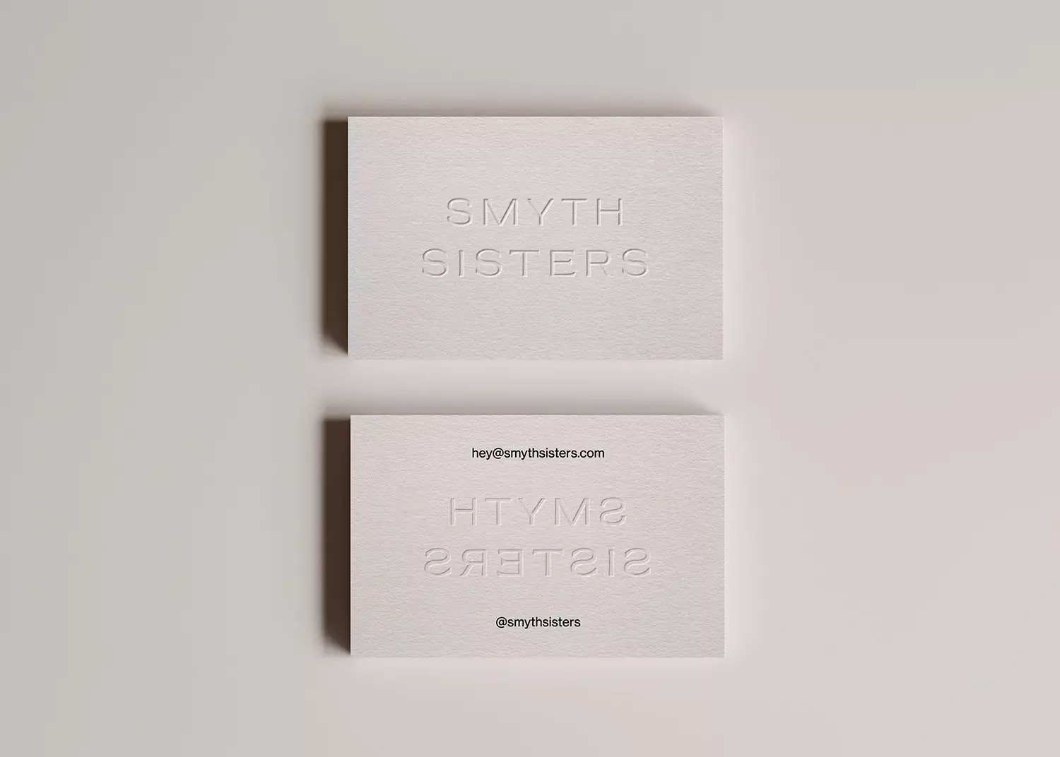 Smyth Sisters时装极简风格品牌设计