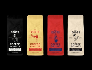 向农民致敬！Roots咖啡品牌形象设计16设计网精选