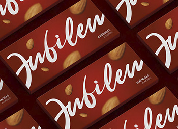 现代，经典！Jubileu巧克力包装设计普贤居素材网精选