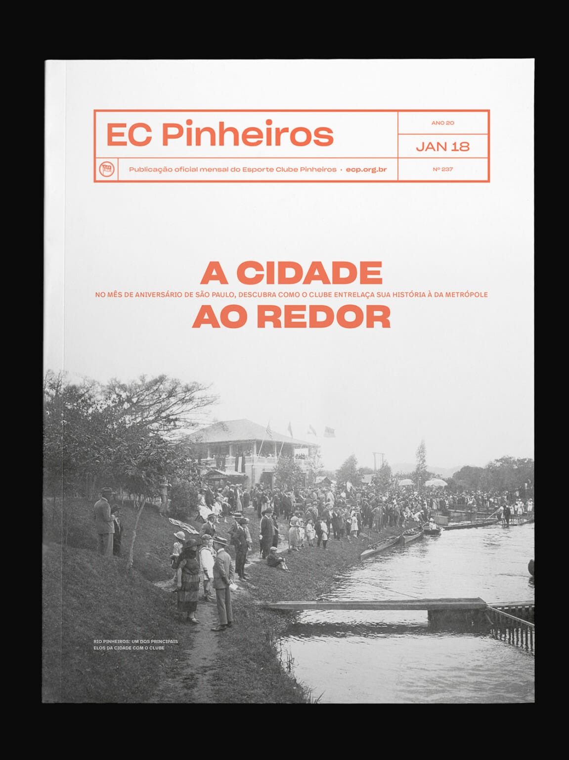  Esporte Clube Pinheiros体育刊物版面设计