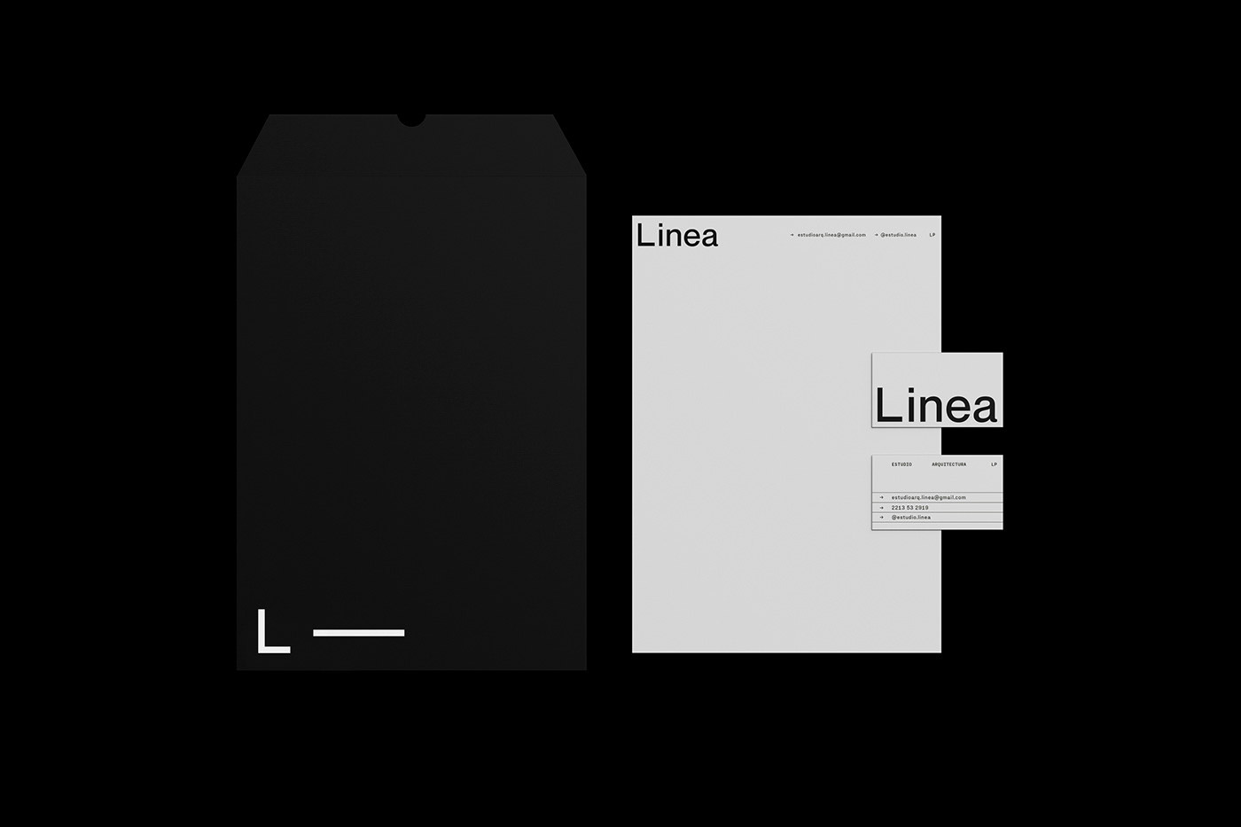 建筑工作室Linea品牌视觉设计