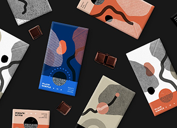 Plain Simple巧克力包装设计16设计网精选