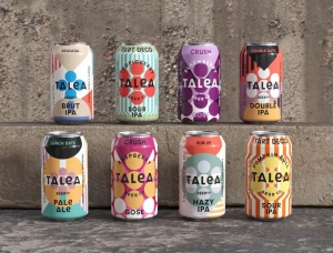 简练的几何图形 TALEA啤酒包装16设计网精选