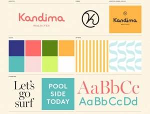马尔代夫Kandima度假村视觉形象设计16设计网精选