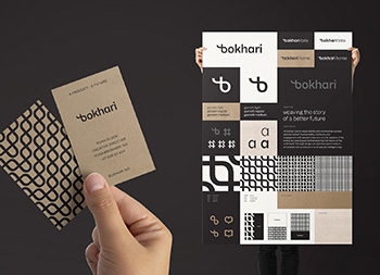 挪威Bokhari纺织品品牌视觉设计素材中国网精选