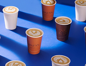 品味阿拉伯山脉！沙特Kanzan咖啡馆视觉形象设计16设计网精选