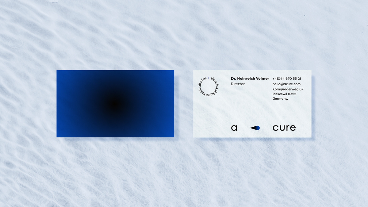 a cure健康水疗中心品牌视觉设计