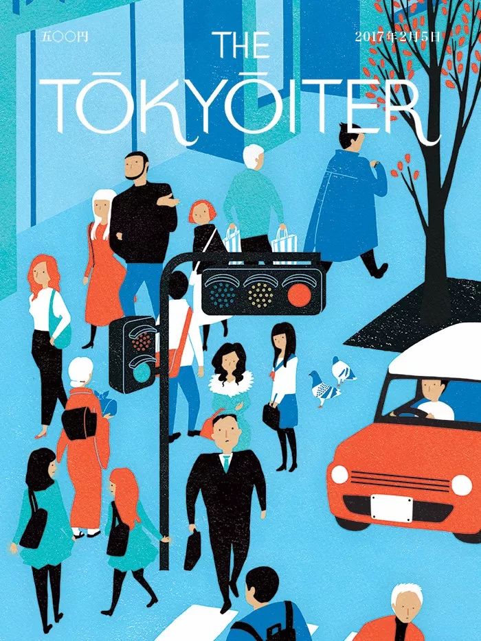 《Tokyoiter》在线“虚拟”杂志封面设计