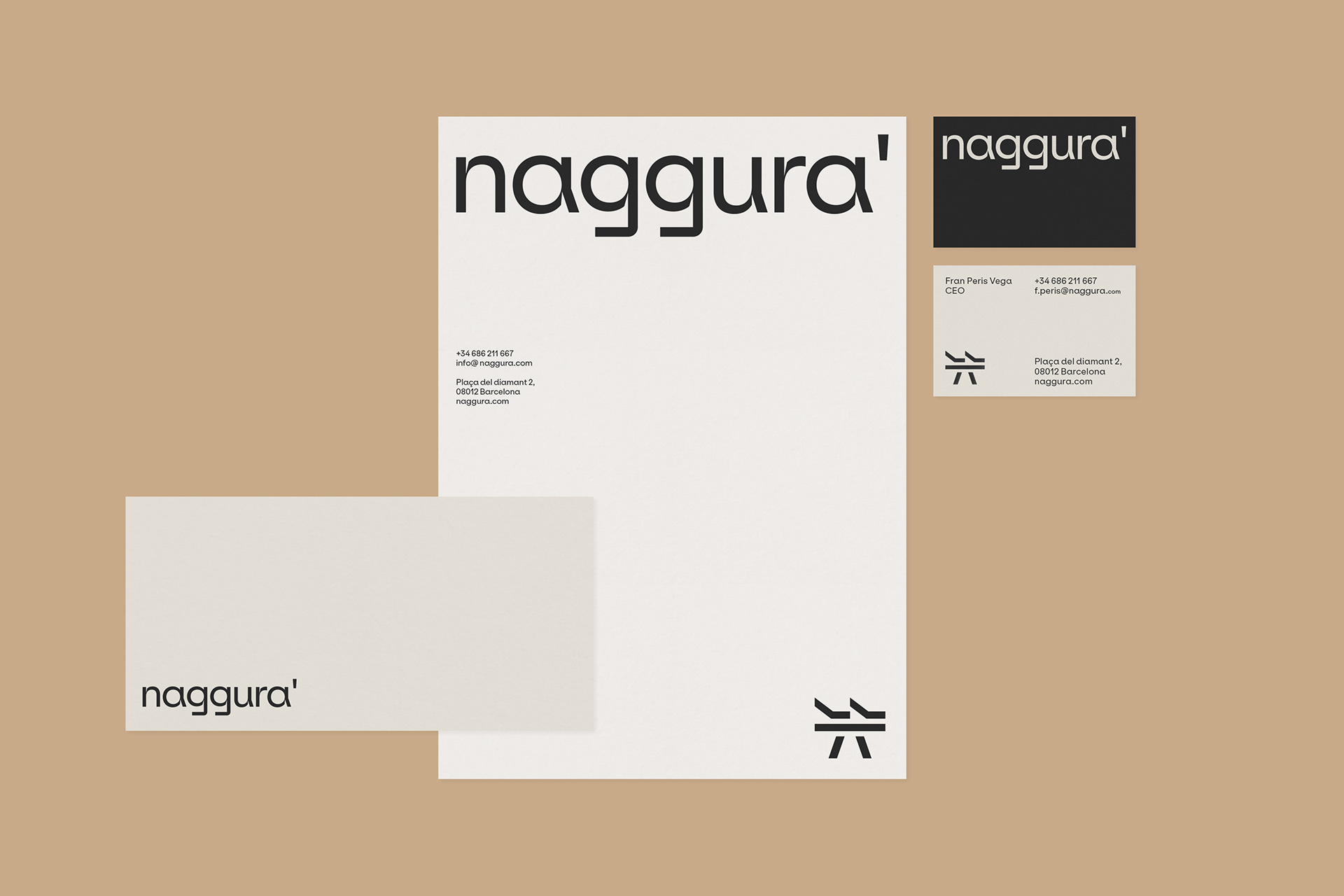 Naggura美容理疗床品牌形象设计