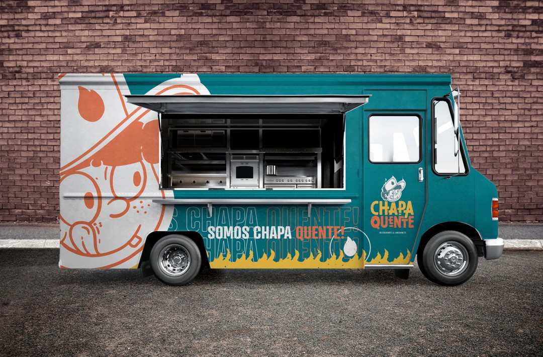 快餐品牌Chapa Quente视觉形象设计