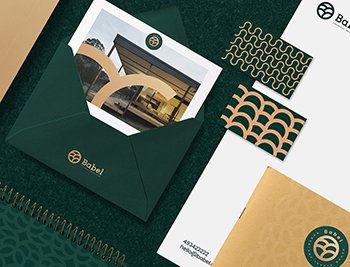 沙特Babel可移动式度假公寓品牌视觉设计16图库网精选